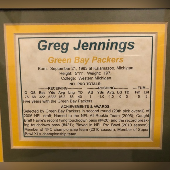 Greg Jennings, Green Bay Packers - Picture 3 of 3